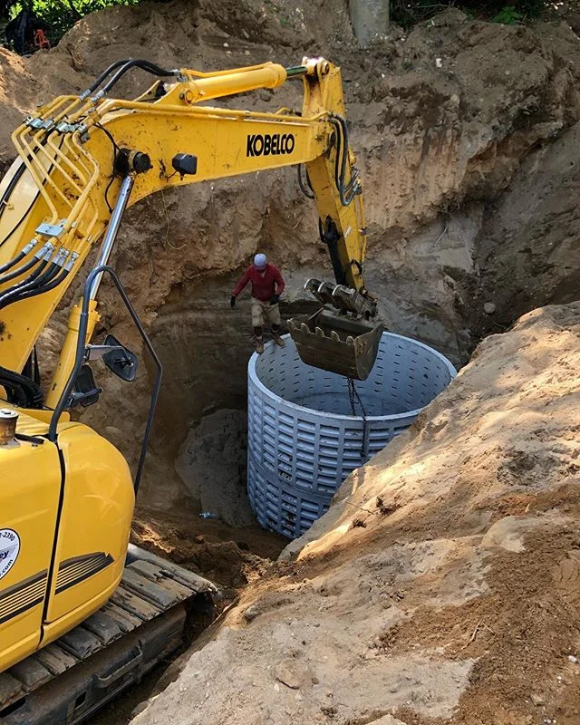 Excavation and site preparation